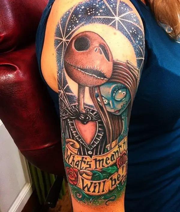40 Jack Skellington Tattoos and Their Meanings