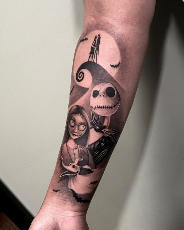 40 Jack Skellington Tattoos and Their Meanings