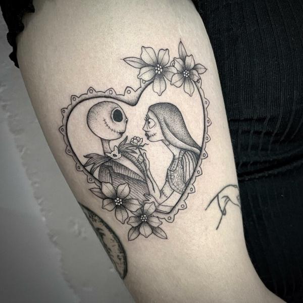 40 Jack Skellington Tattoos and Their Meanings