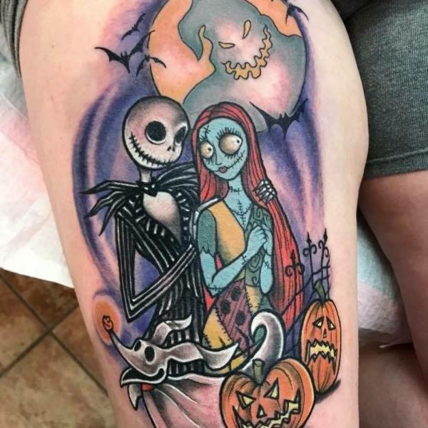 40 Jack Skellington Tattoos and Their Meanings