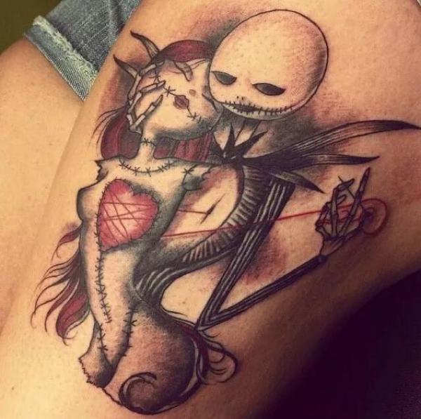 40 Jack Skellington Tattoos and Their Meanings