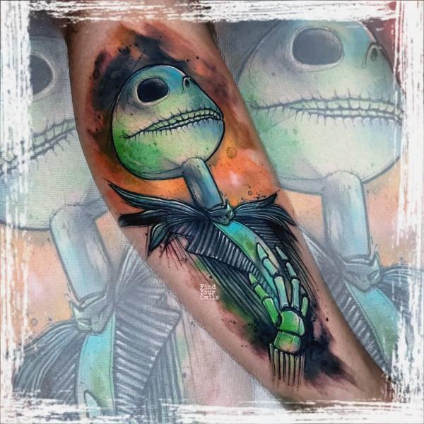 40 Jack Skellington Tattoos and Their Meanings