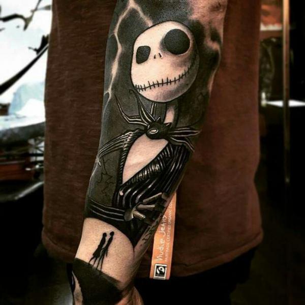 40 Jack Skellington Tattoos and Their Meanings