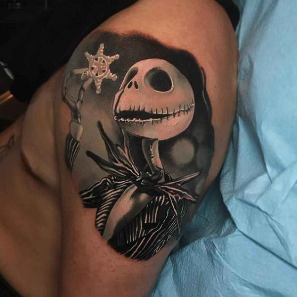 40 Jack Skellington Tattoos and Their Meanings
