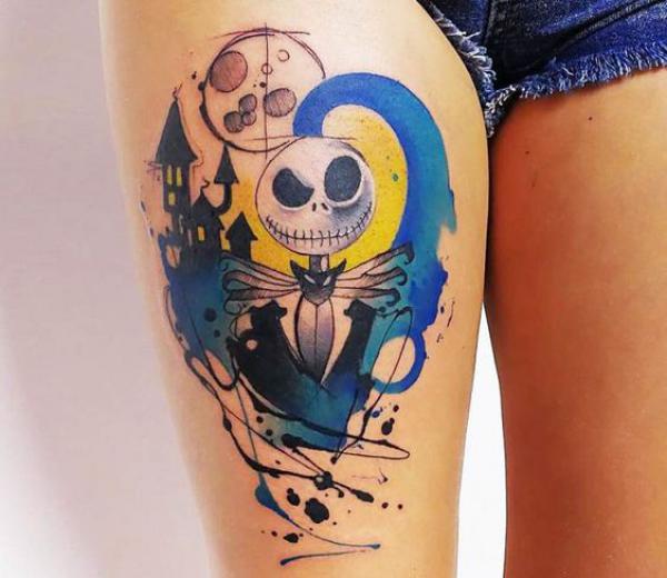 40 Jack Skellington Tattoos and Their Meanings