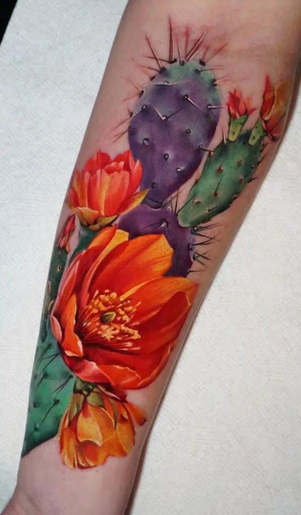 45 Cactus tattoos: Meanings and Designs