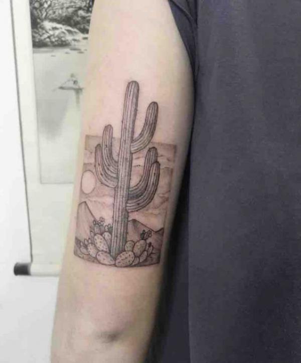 45 Cactus tattoos: Meanings and Designs