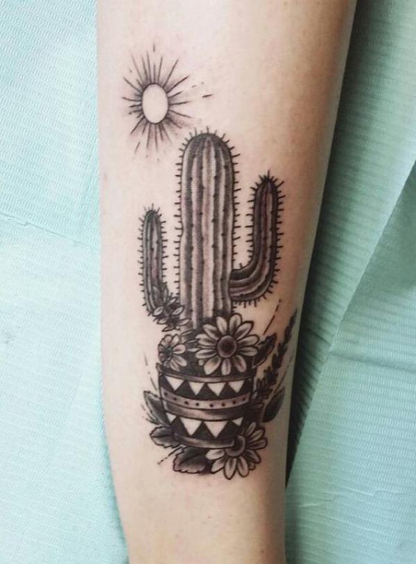 45 Cactus tattoos: Meanings and Designs