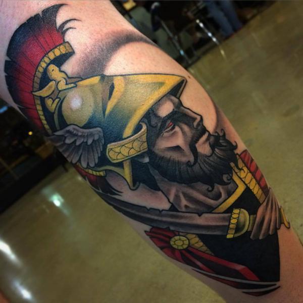 30 Ares Tattoo Designs: A Symbol of Strength