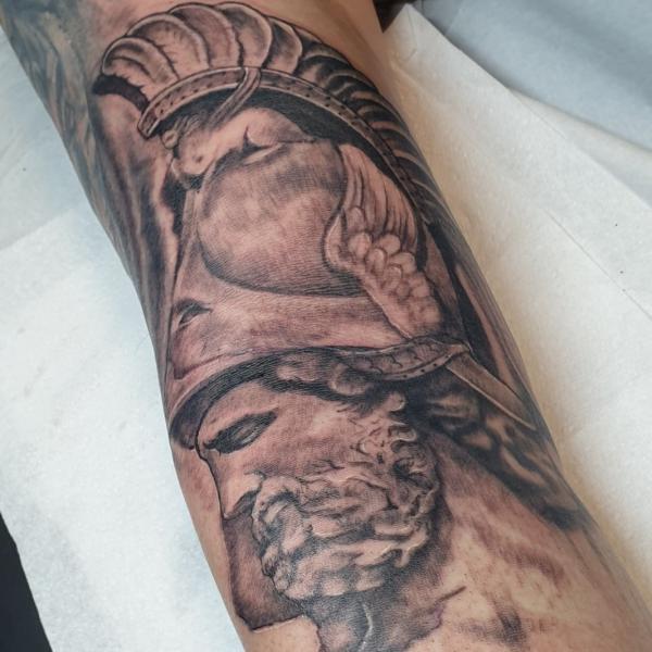 30 Ares Tattoo Designs: A Symbol of Strength