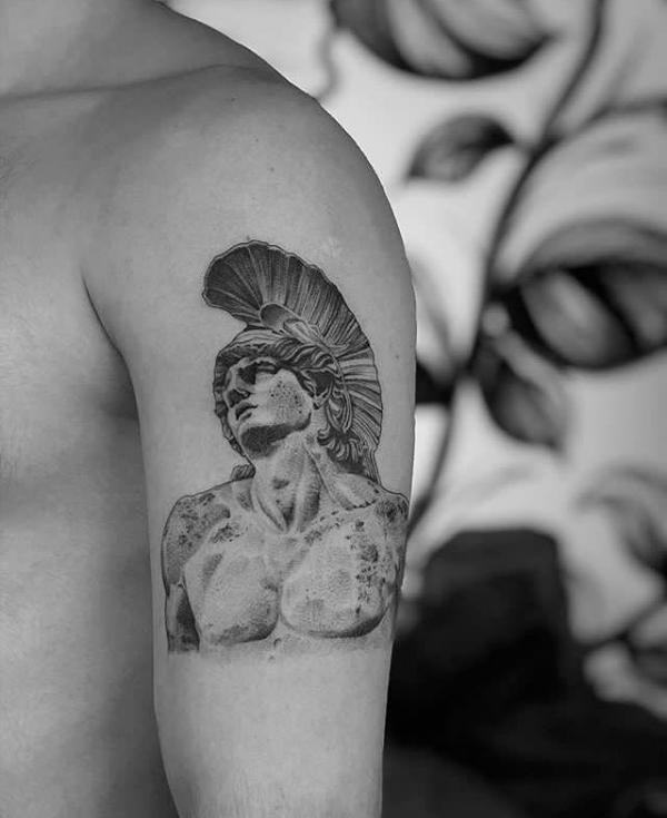30 Ares Tattoo Designs: A Symbol of Strength