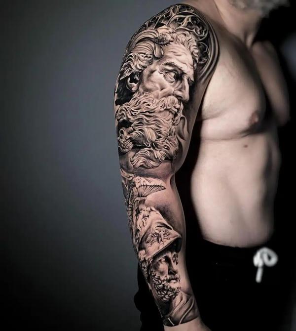 30 Ares Tattoo Designs: A Symbol of Strength