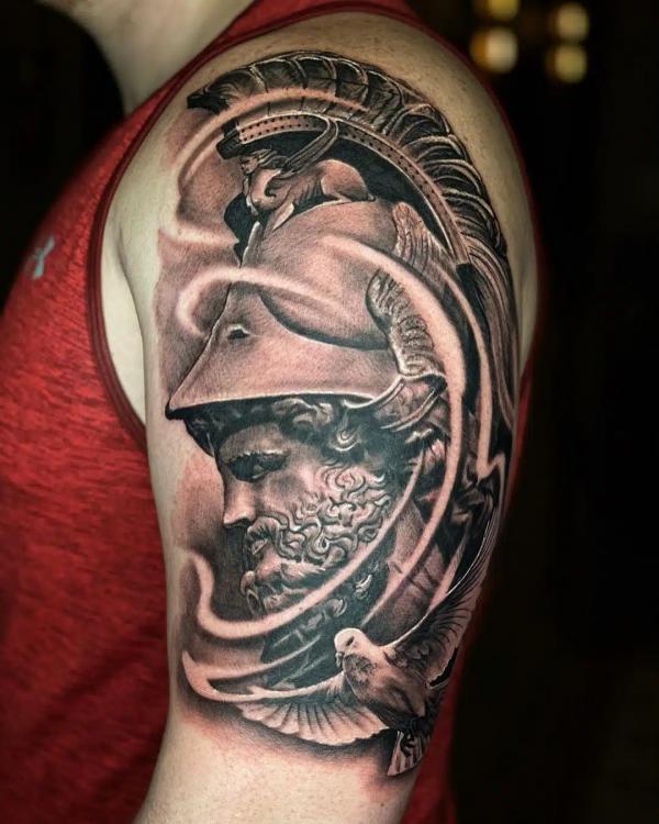 30 Ares Tattoo Designs: A Symbol of Strength