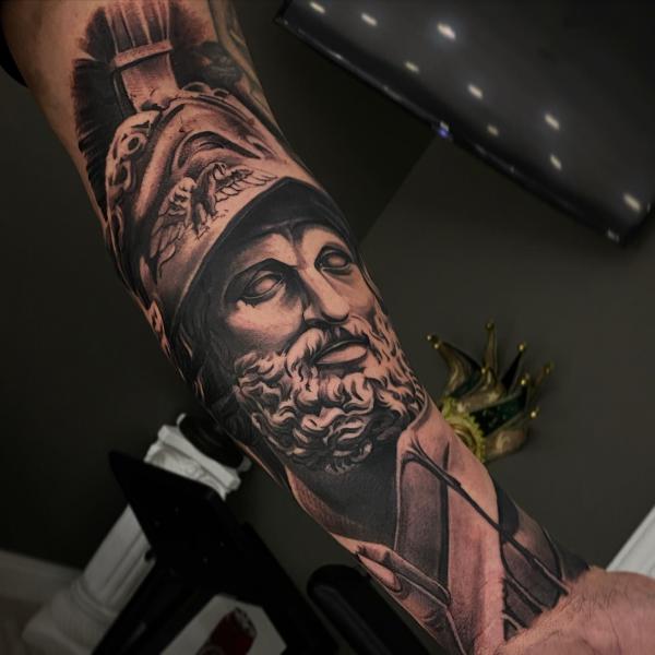 30 Ares Tattoo Designs: A Symbol of Strength