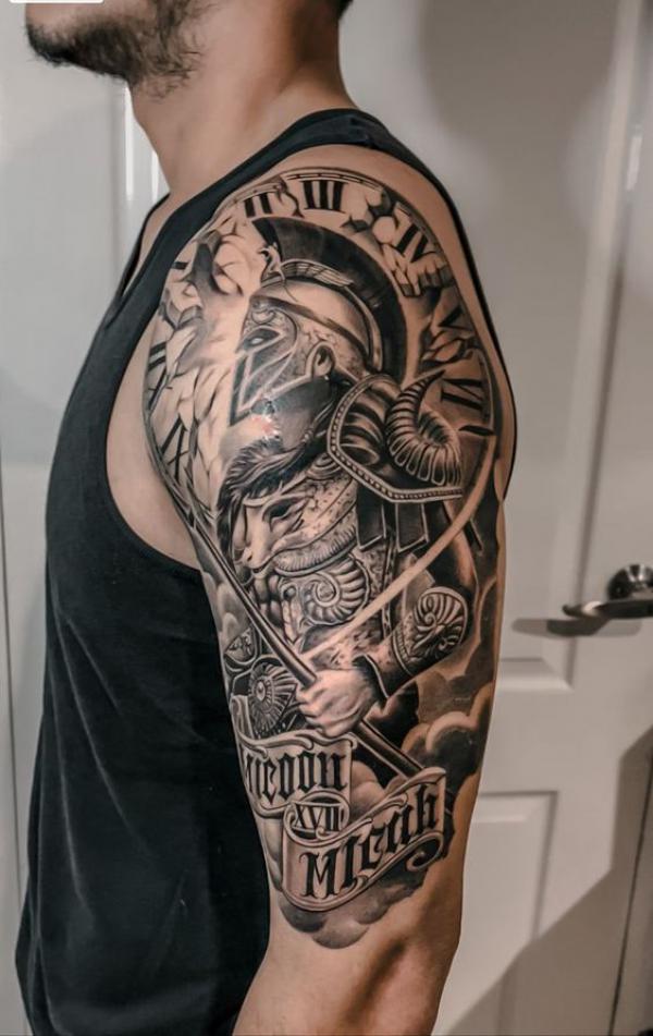 30 Ares Tattoo Designs: A Symbol of Strength