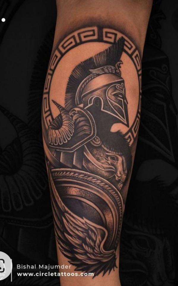 30 Ares Tattoo Designs: A Symbol of Strength