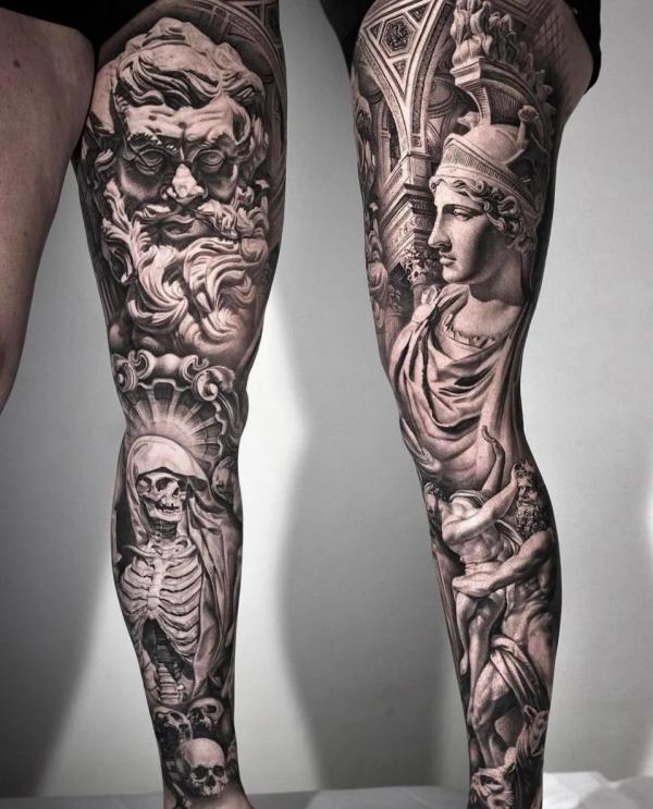 30 Ares Tattoo Designs: A Symbol of Strength