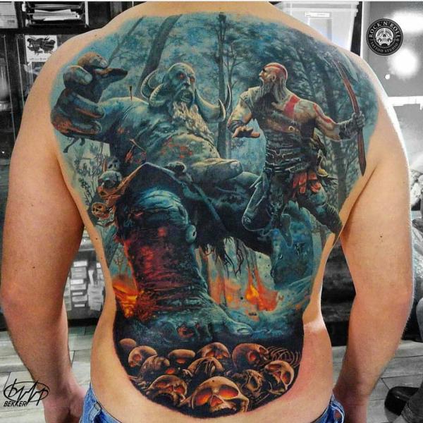 Kratos Tattoos: Unleash the Power of the God of War