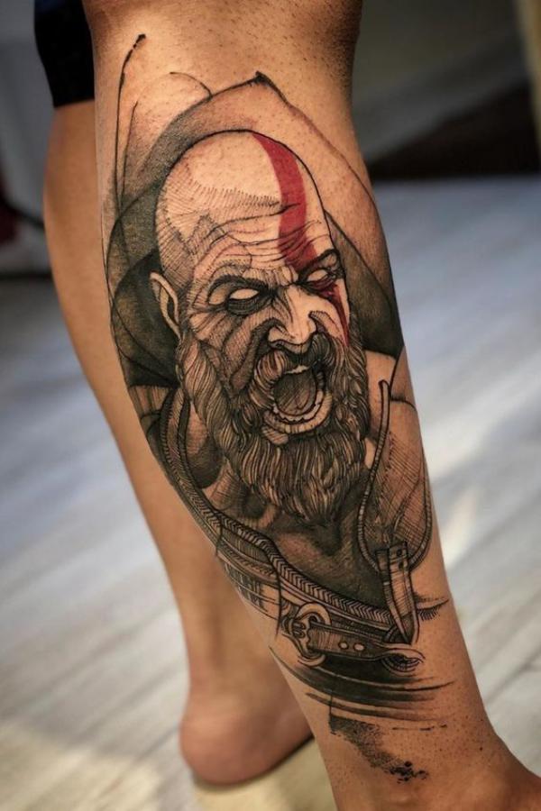 Kratos Tattoos: Unleash the Power of the God of War