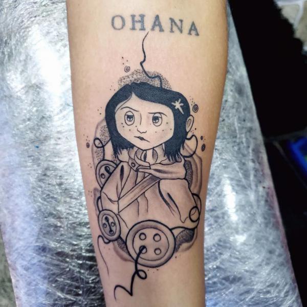 Coraline Tattoo: A Unique Blend of Art and Fantasy
