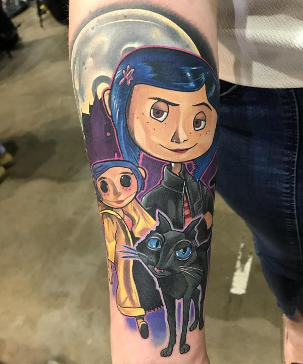 Coraline Tattoo: A Unique Blend of Art and Fantasy