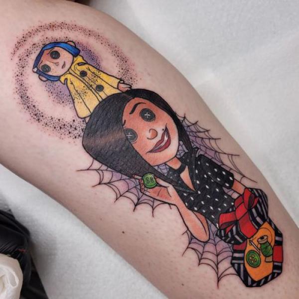 Coraline Tattoo: A Unique Blend of Art and Fantasy