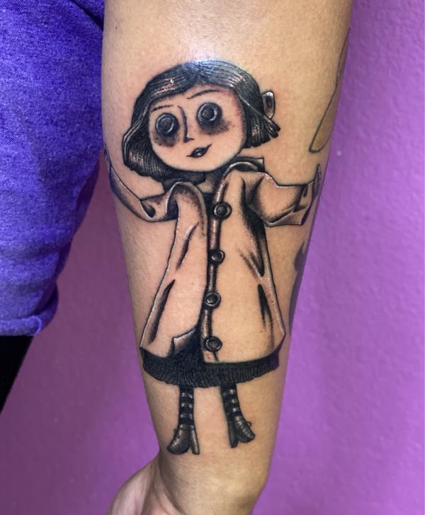 Coraline Tattoo: A Unique Blend of Art and Fantasy