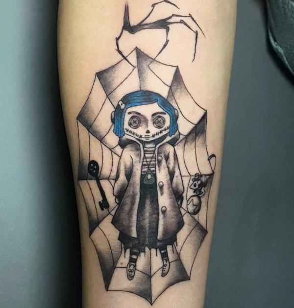 Coraline Tattoo: A Unique Blend of Art and Fantasy