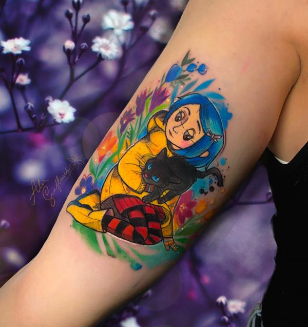 Coraline Tattoo: A Unique Blend of Art and Fantasy