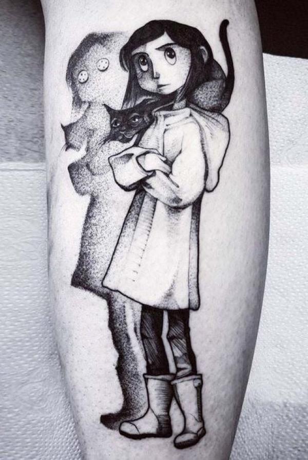 Coraline Tattoo: A Unique Blend of Art and Fantasy