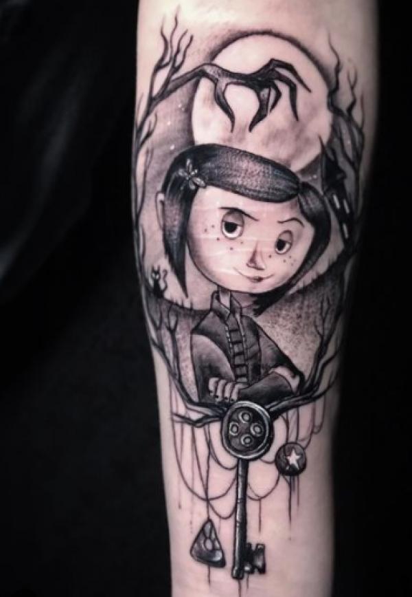 Coraline Tattoo: A Unique Blend of Art and Fantasy