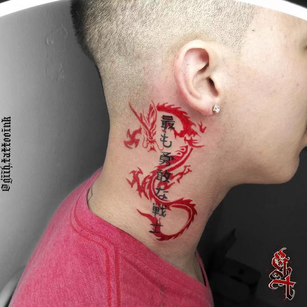 50 Red Dragon Tattoo Designs with Meaning