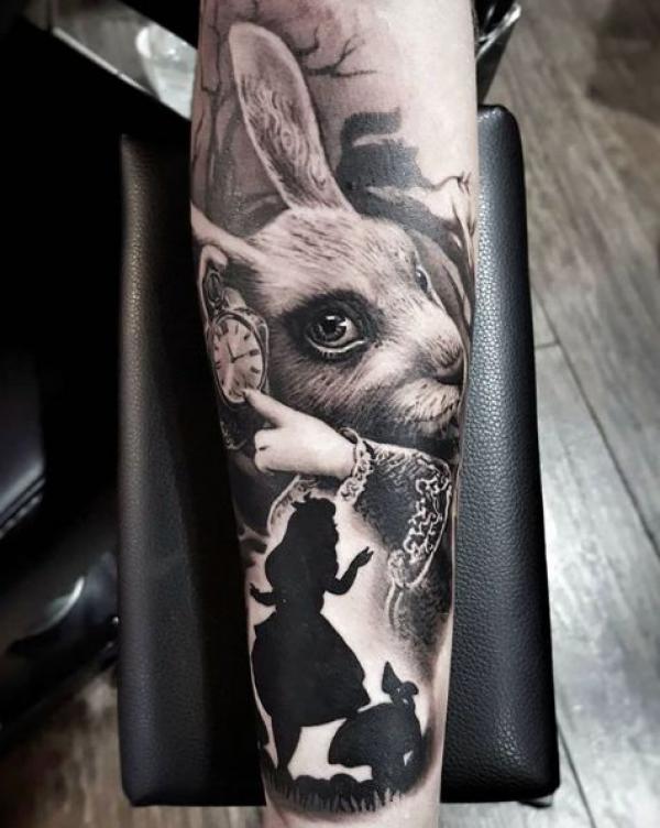 The White Rabbit Tattoo: Symbolism, Design, and Inspiration