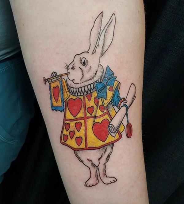 The White Rabbit Tattoo: Symbolism, Design, and Inspiration
