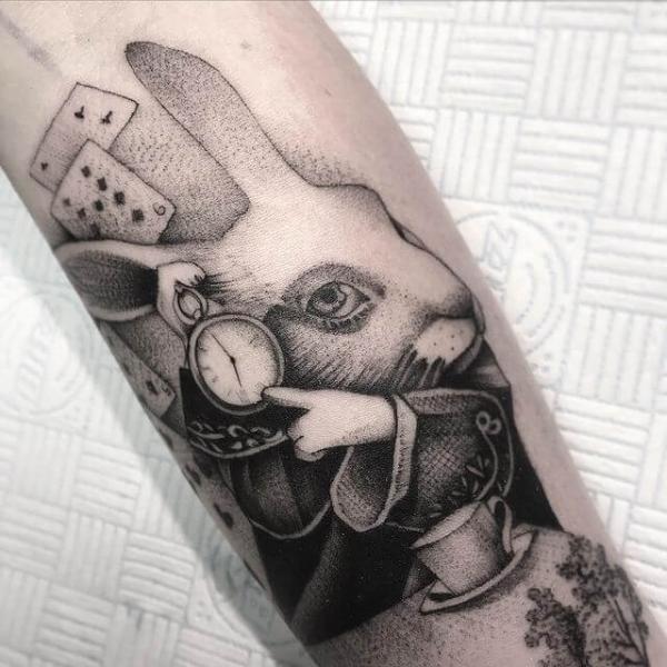 The White Rabbit Tattoo: Symbolism, Design, and Inspiration