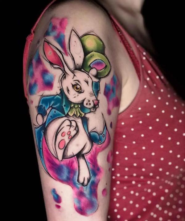 The White Rabbit Tattoo: Symbolism, Design, and Inspiration