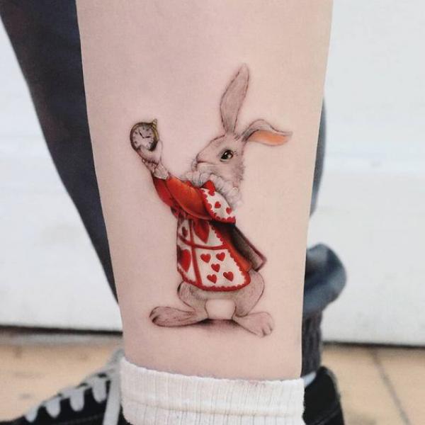 The White Rabbit Tattoo: Symbolism, Design, and Inspiration