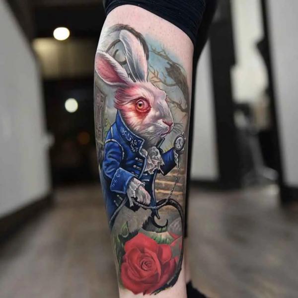 The White Rabbit Tattoo: Symbolism, Design, and Inspiration