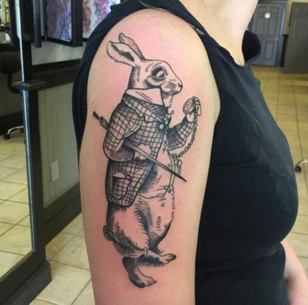 The White Rabbit Tattoo: Symbolism, Design, and Inspiration