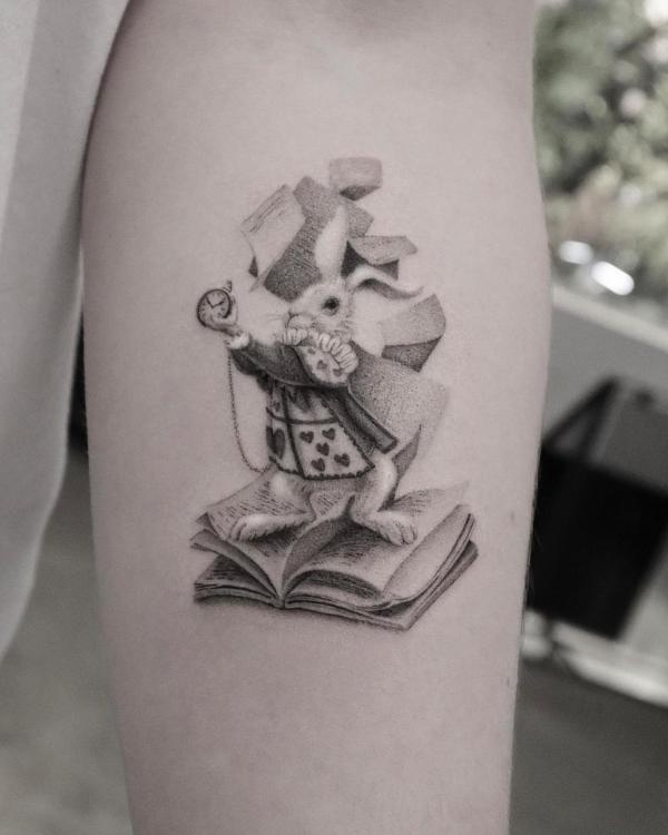 The White Rabbit Tattoo: Symbolism, Design, and Inspiration