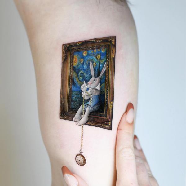 The White Rabbit Tattoo: Symbolism, Design, and Inspiration