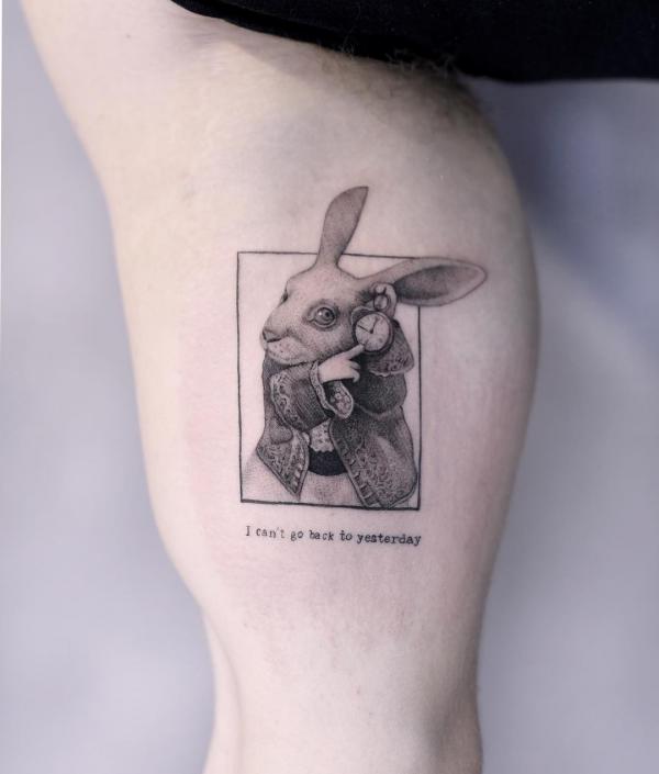 The White Rabbit Tattoo: Symbolism, Design, and Inspiration