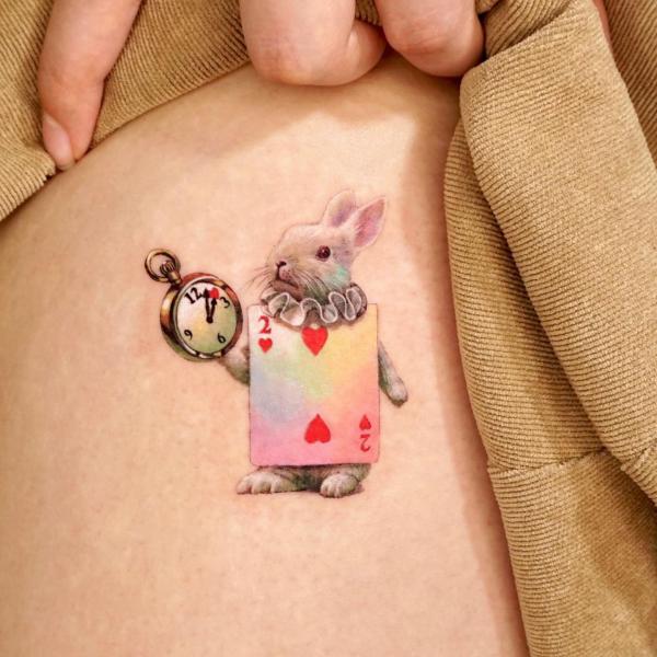 The White Rabbit Tattoo: Symbolism, Design, and Inspiration