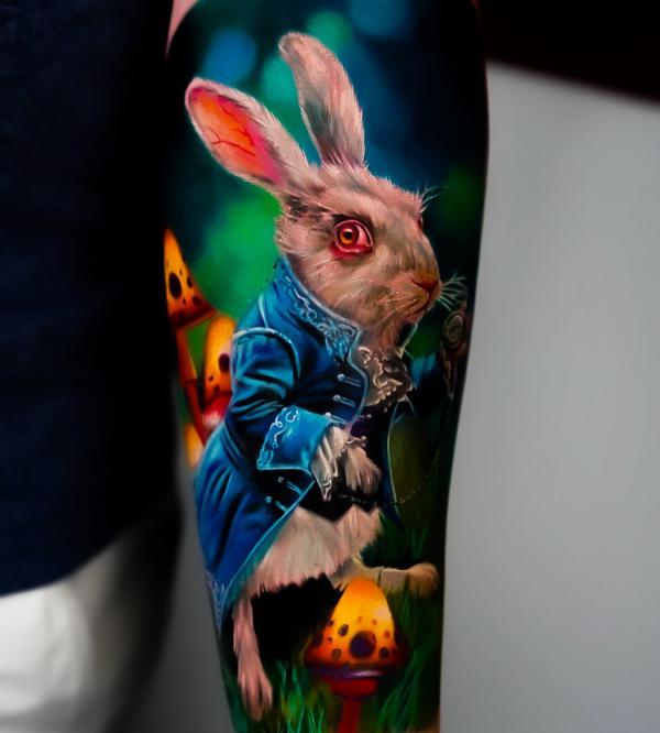 The White Rabbit Tattoo: Symbolism, Design, and Inspiration
