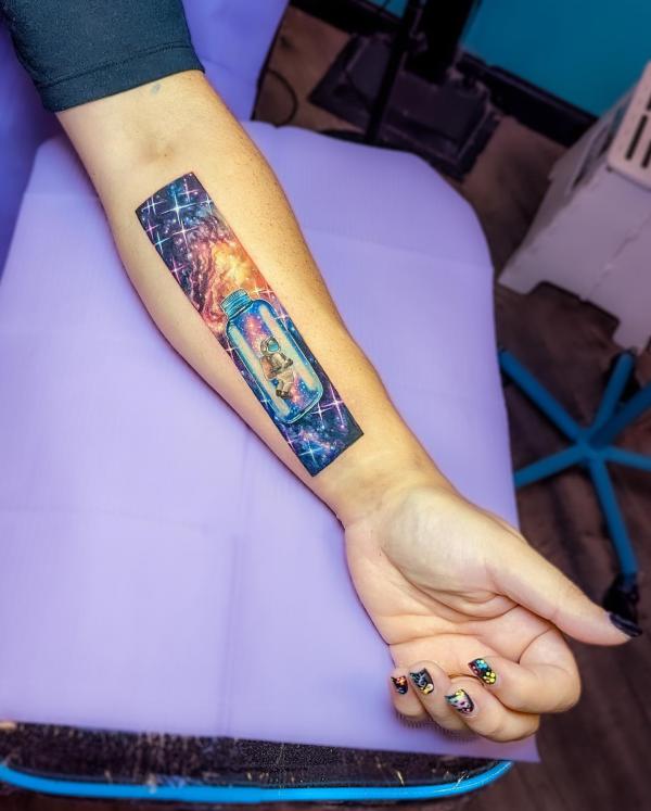 70 Galaxy Tattoo Designs with Meaning