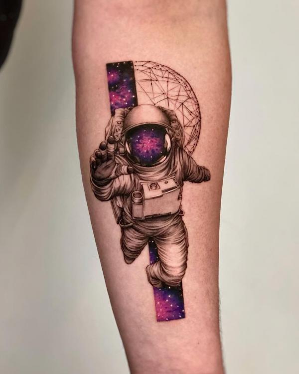 70 Galaxy Tattoo Designs with Meaning