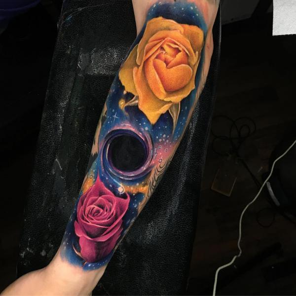 70 Galaxy Tattoo Designs with Meaning