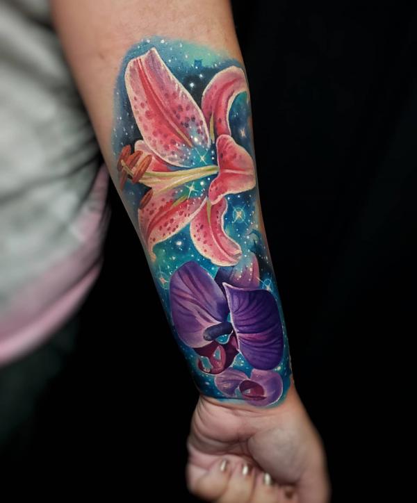 70 Galaxy Tattoo Designs with Meaning