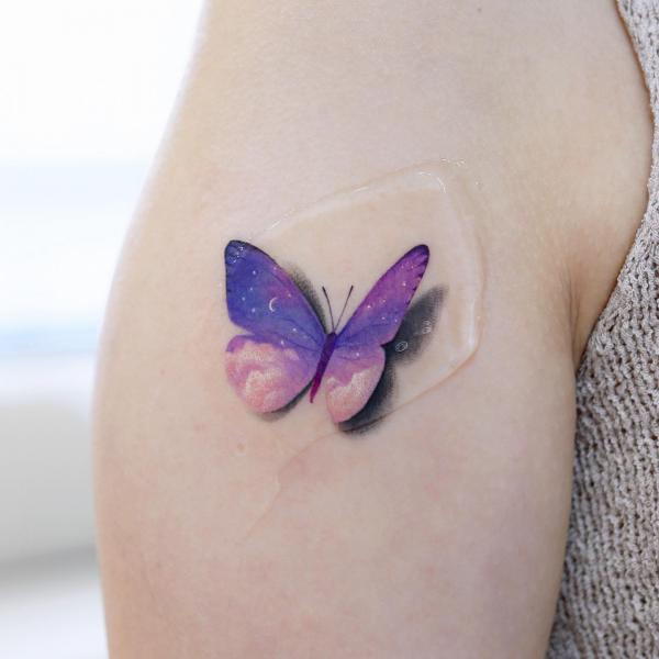 70 Galaxy Tattoo Designs with Meaning
