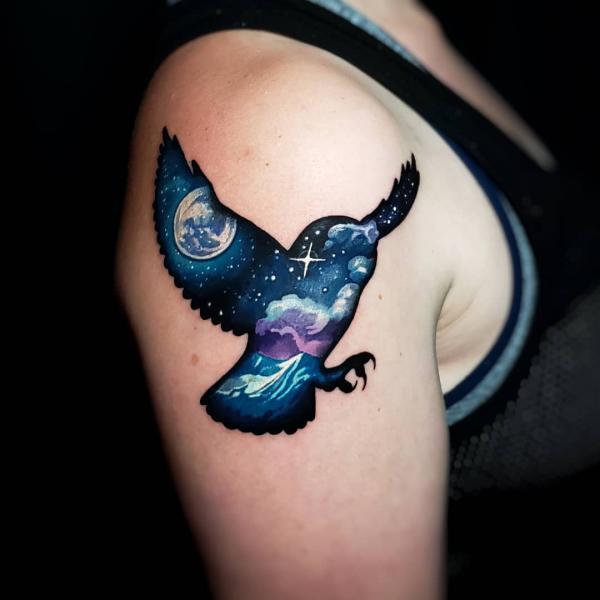 70 Galaxy Tattoo Designs with Meaning